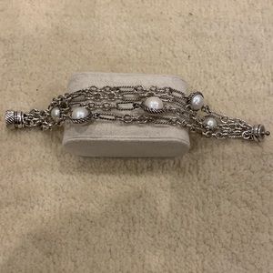 David Yurman Multistrand Pearl Bracelet